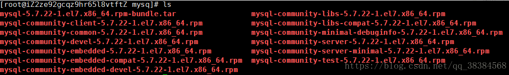 Linux安装mysql（mysql-5.7.23-1.el7.x86_64.rpm-bundle.tar）