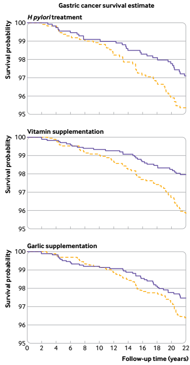 Garlic extract can reduce the risk of death from gastric cancer