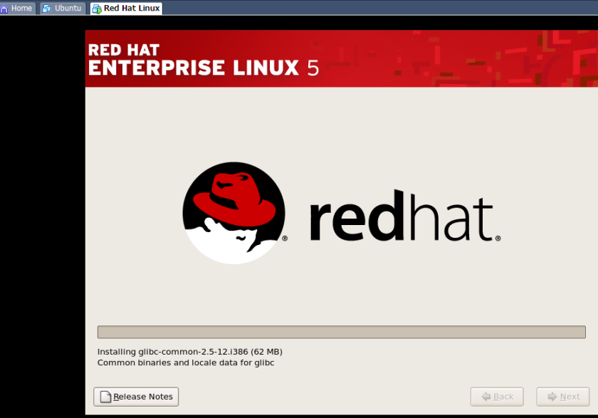 在VMware虚拟机中安装redhat linux操作系统图解