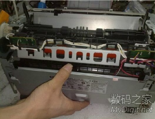 HP1020更换定影膜图解