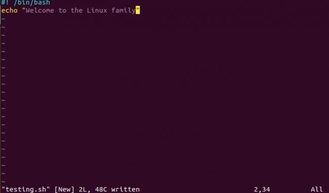 如何在 Linux 中创建 Shell 脚本